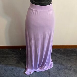 Lock & Love Premium Lavendar Maxi skirt, size XXXL